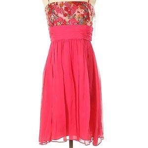 Calvin Klein pink cocktail dress size 8 NWT